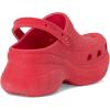 Crocs Women’s Classic Bae Clogs, Platform Shoes for Women(Digital Raspberry Velvet)