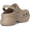 Crocs Women’s Classic Bae Clogs, Platform Shoes for Women(Taupe)