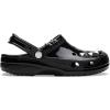 Crocs Women’s Classic Embellished Clog(Black Studded)