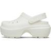 Crocs Women’s Stomp Clog Slip-on Shoes(Chalk)