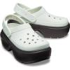 Crocs Women’s Stomp Clog Slip-on Shoes(Linen Black)