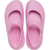 Crocs Women’s Stomp Mary Janes Flat(Pink Tweed/Pink Tweed)