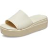 Crocs Women’s Brooklyn Platform Slides(Bone)