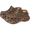 Crocs Women’s Classic Bae Clogs, Platform Shoes for Women(Sepia/Leopard)