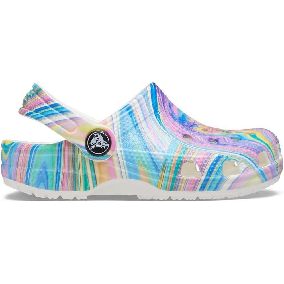 imageCrocs Unisex Adult Classic ClogsPastel Swirl