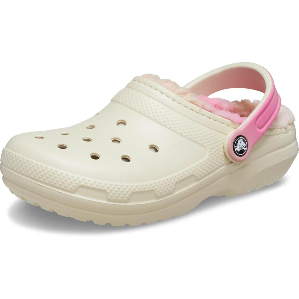 imageCrocs Unisex Adult Classic Lined ClogBoneColor Dip