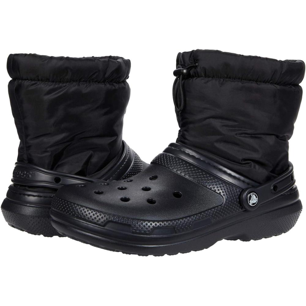 imageCrocs Unisex Adult Classic Lined Neo Puff BootsBlackBlack