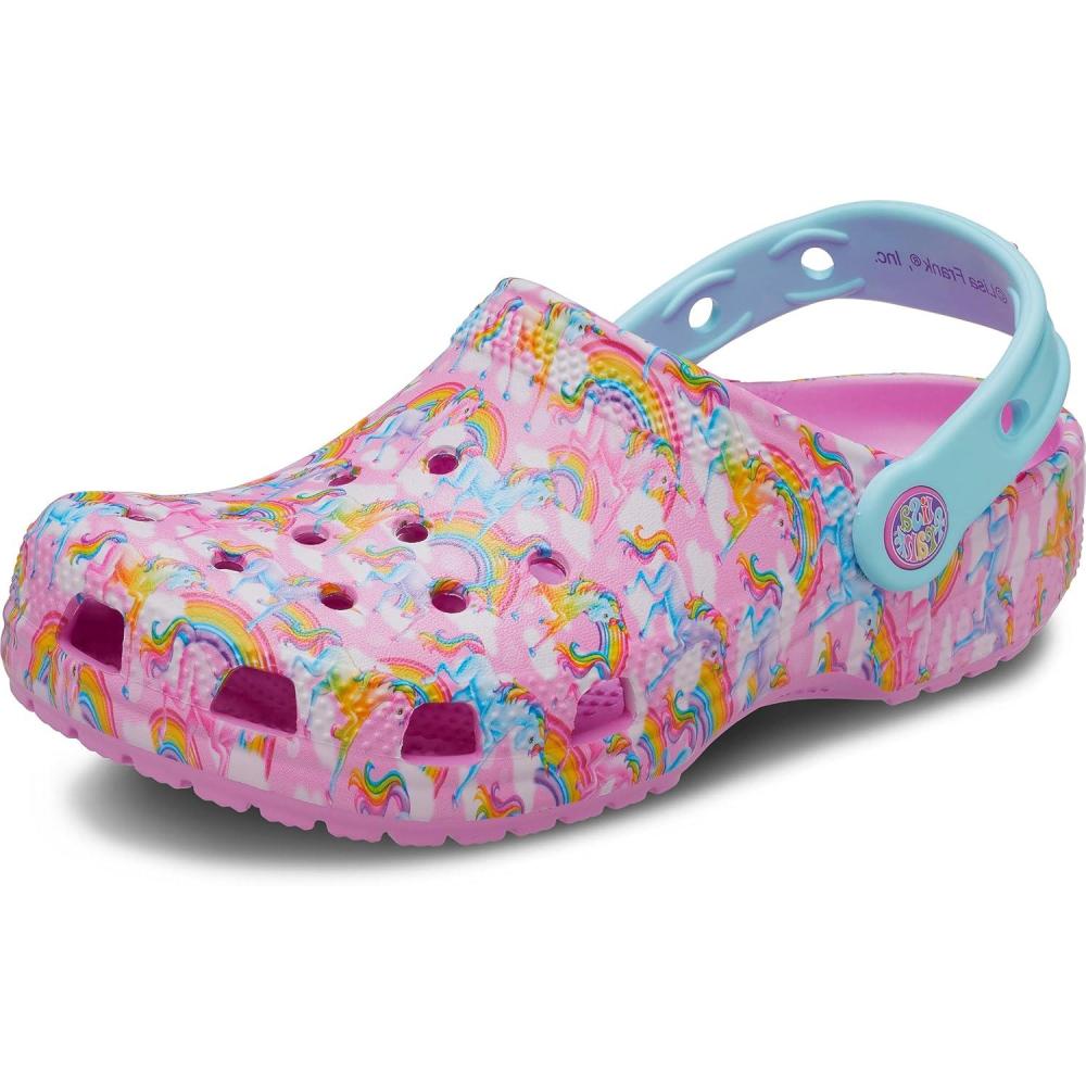 imageCrocs Unisex Adult Classic Lisa Frank ClogsTaffy Pink