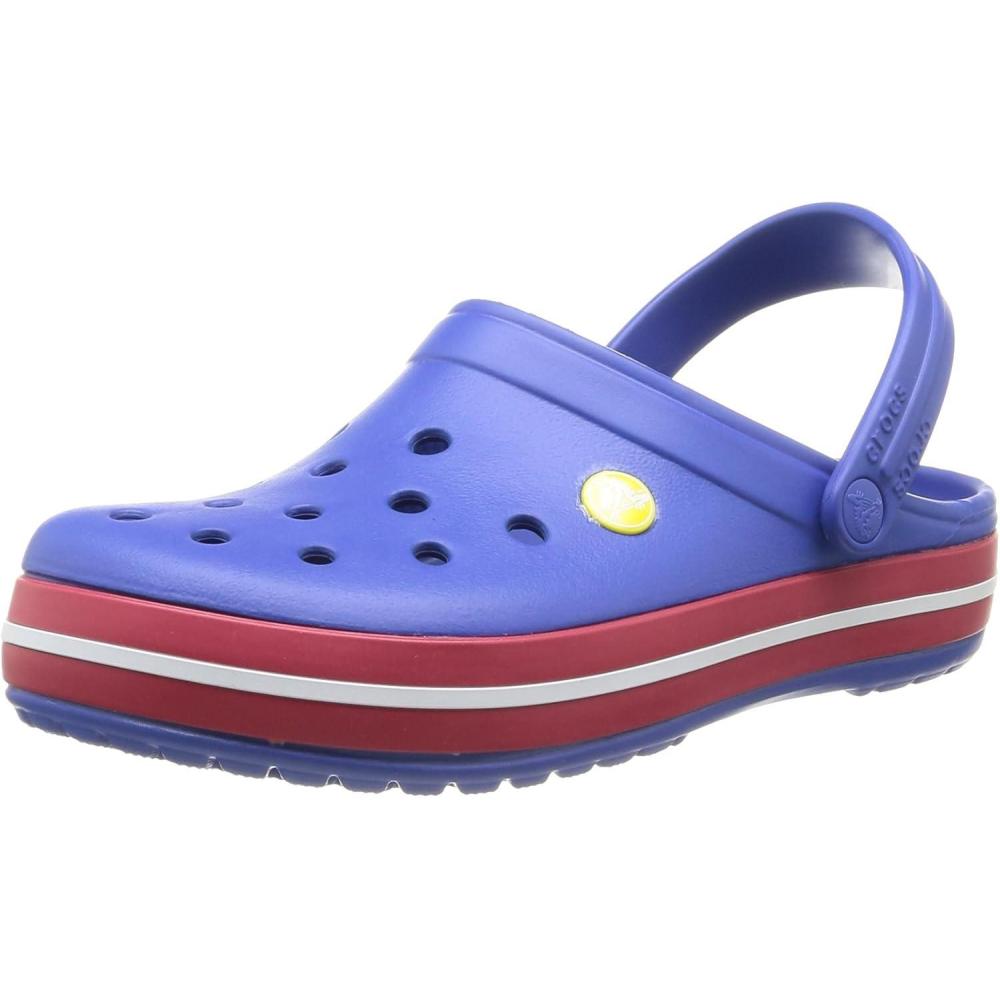 imageCrocs Unisex Adult Classic Seasonal Grpahic ClogsCerulean Blue Pepper