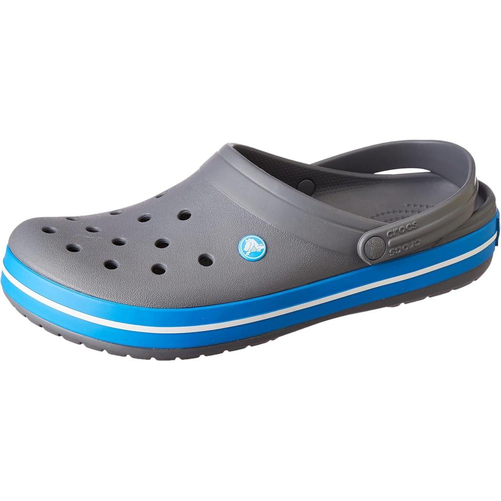 imageCrocs Unisex Adult Classic Seasonal Grpahic ClogsCharcoalOceann
