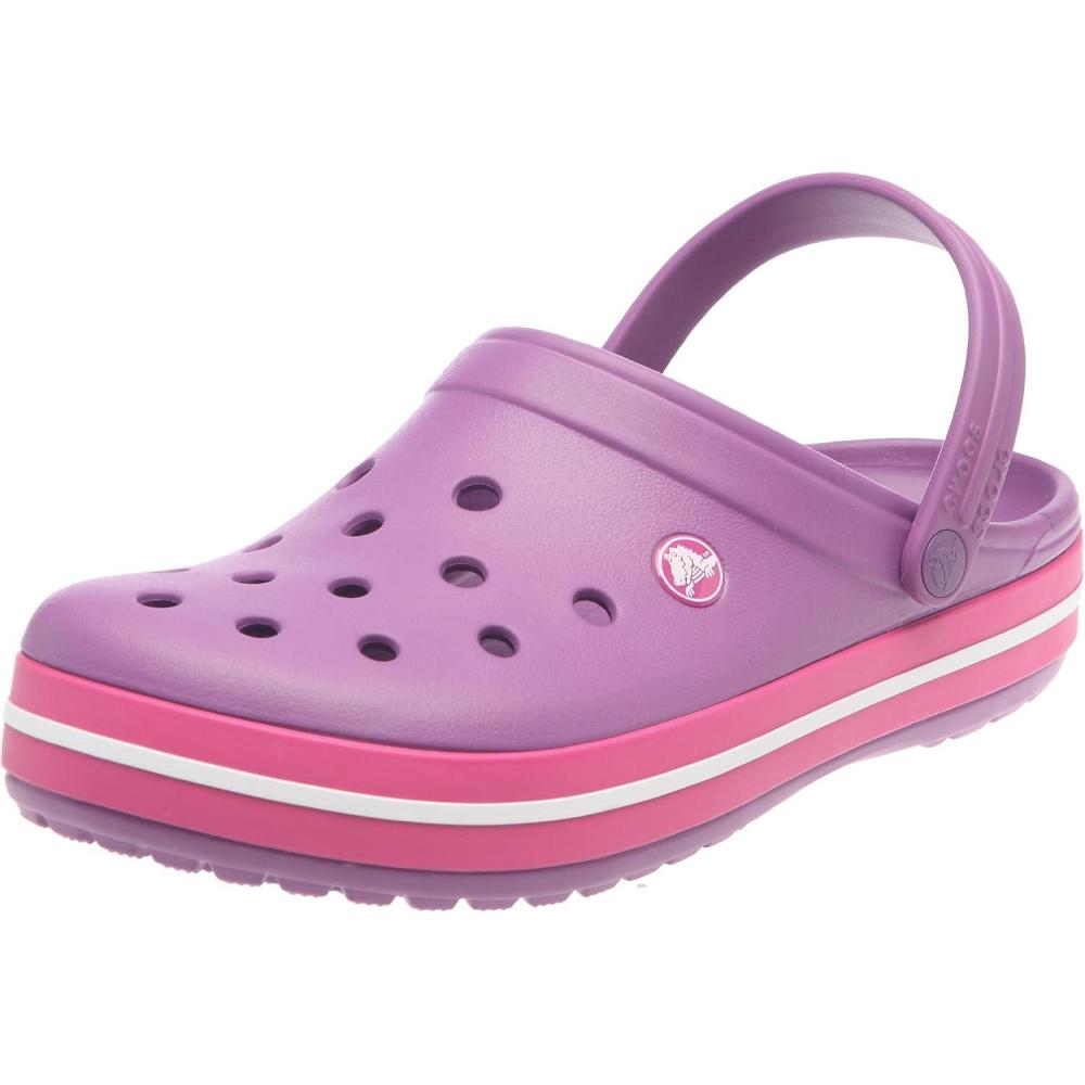 imageCrocs Unisex Adult Classic Seasonal Grpahic ClogsDahlia Fuchsia