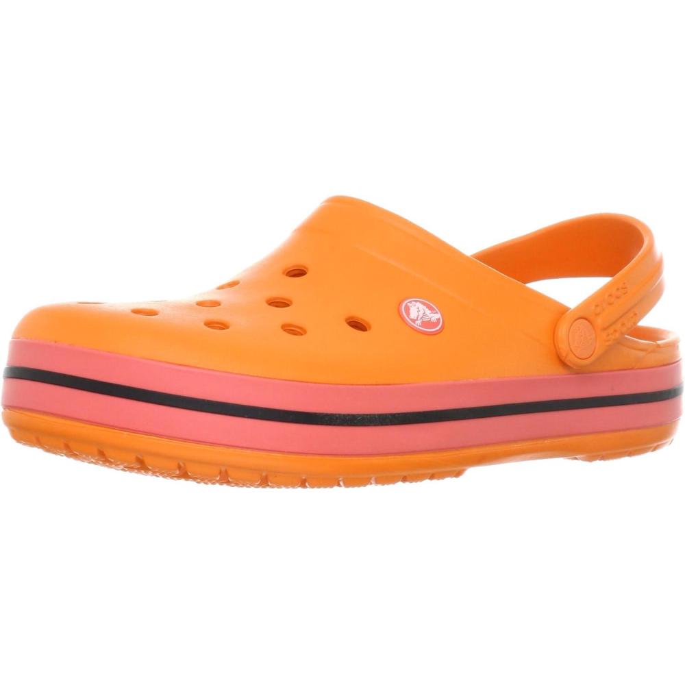 imageCrocs Unisex Adult Classic Seasonal Grpahic ClogsOrange Pulse