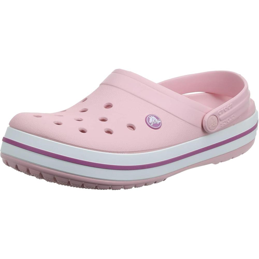 imageCrocs Unisex Adult Classic Seasonal Grpahic ClogsPearl PinkWild Orchid