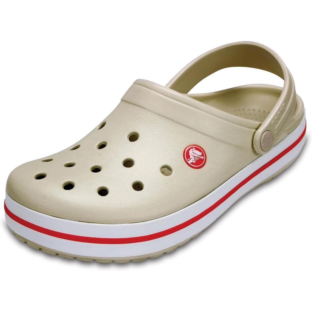 imageCrocs Unisex Adult Classic Seasonal Grpahic ClogsStuccoMelon