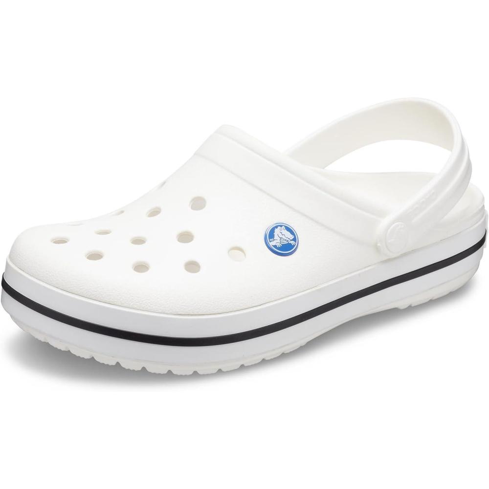 imageCrocs Unisex Adult Classic Seasonal Grpahic ClogsWhite
