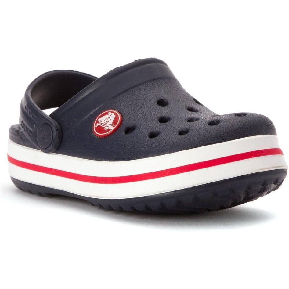 imageCrocs Unisex Adult Crocband ClogsNavy Blue Red