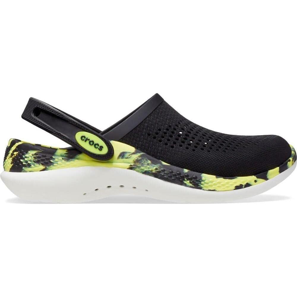 imageCrocs Unisex Adult Literide 360 ClogsBlackCitrus