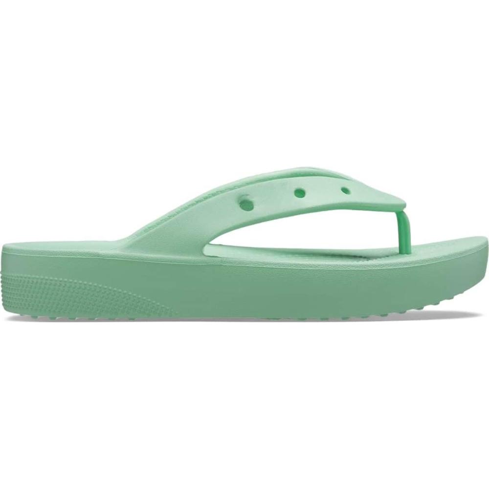 imageCrocs Womens Platform Flip Flop SandalJade Stone