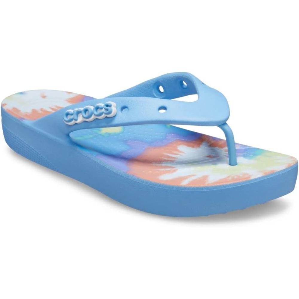 imageCrocs Womens Platform Flip Flop SandalOxygenMulti