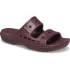 Crocs Unisex Adult Classic Animal Print Clogs(Burgundy)