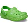 Crocs Unisex Adult Classic Animal Print Clogs(Geo Glow Band Green Slime)