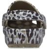 Crocs Unisex Adult Classic Animal Print Clogs(Khaki/Leopard)