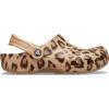 Crocs Unisex Adult Classic Animal Print Clogs(Leopard/Gold)