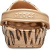 Crocs Unisex Adult Classic Animal Print Clogs(Leopard/Gold)