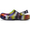 Crocs Unisex Adult Classic Clogs(Black/Multi Solarized)