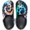 Crocs Unisex Adult Classic Clogs(Black/Pastel)
