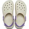 Crocs Unisex Adult Classic Hiker Escape Clogs(Bone/Neon Purple)