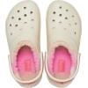 Crocs Unisex Adult Classic Lined Clog(Bone/Color Dip)