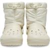 Crocs Unisex Adult Classic Lined Neo Puff Boots(Bone)