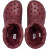 Crocs Unisex Adult Classic Lined Neo Puff Boots(Garnet)