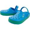 Crocs Unisex Adult Classic Seasonal Grpahic Clogs(Blue Ocean Grass Green)