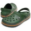 Crocs Unisex Adult Classic Seasonal Grpahic Clogs(Forest Green Slate Grey)