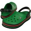 Crocs Unisex Adult Classic Seasonal Grpahic Clogs(Green Kelly Green Black)
