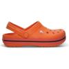 Crocs Unisex Adult Classic Seasonal Grpahic Clogs(Orange Pulse)