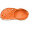 Crocs Unisex Adult Classic Seasonal Grpahic Clogs(Orange White)