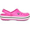 Crocs Unisex Adult Classic Seasonal Grpahic Clogs(Pink Neon Magenta Black)