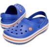 Crocs Unisex Adult Classic Seasonal Grpahic Clogs(Varcity Blue Orange)