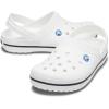 Crocs Unisex Adult Classic Seasonal Grpahic Clogs(White)
