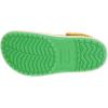 Crocs Unisex Adult Crocband Clogs(Grass Green White Blazing Orange)