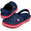 Crocs Unisex Adult Crocband Clogs(Navy Red)