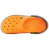 Crocs Unisex Adult Crocband Clogs(Orange Blazing Orange Slate Grey 000)