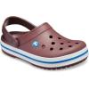 Crocs Unisex Adult Crocband Clogs(Red Burgundy White 616)
