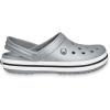 Crocs Unisex Adult Crocband Clogs(Silver)