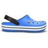 Crocs Unisex Adult Crocband Clogs(Varsity Blue Black)