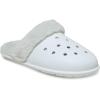 Crocs Unisex-Adult Classic Fuzz Scuff Slippers(Moonlight)