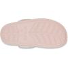 Crocs Unisex-Adult Classic Fuzz Scuff Slippers(Quartz)